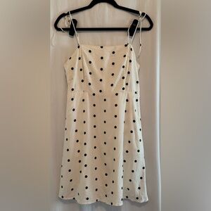 Old Navy White Polka Dot Dress